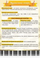 Стенд "Музыкальные жанры" - fgospostavki.ru - Одинцово