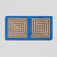 Такт-панель «Синий лабиринт № 3» - fgospostavki.ru - Одинцово