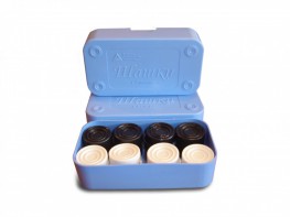 Шашки в цветном футляре (без доски) - fgospostavki.ru - Одинцово