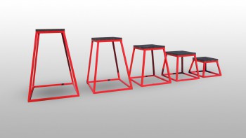 Набор прыжковых тумб (5 штук) - fgospostavki.ru - Одинцово