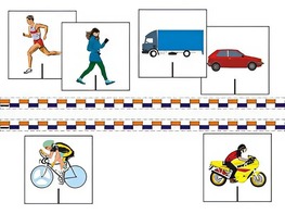 Модель-аппликация "Числовая прямая" - fgospostavki.ru - Одинцово