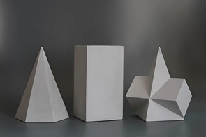 Набор гипсовых геометрических тел (15 штук) - fgospostavki.ru - Одинцово
