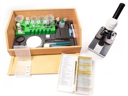 Биологическая микролаборатория с микропрепаратами и микроскопом - fgospostavki.ru - Одинцово