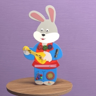 Бизиборд «Зайчик-побегайчик» - fgospostavki.ru - Одинцово