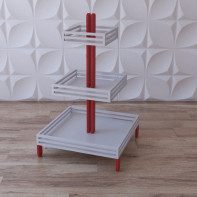 Стеллаж демонстрационный "Эйфелева башня" - fgospostavki.ru - Одинцово