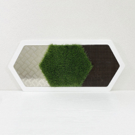 Декоративная тактильная панель 3в1 - «Сталь, Трава, Колючки» - fgospostavki.ru - Одинцово