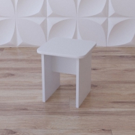 Табурет «Белый кубик» - fgospostavki.ru - Одинцово