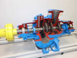 Разрезная модель насоса секционного центробежного типа «ЦНС» - fgospostavki.ru - Одинцово