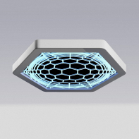 Потолочная светодиодная панель с витражом - fgospostavki.ru - Одинцово