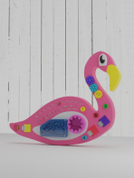 Бизиборд «Розовый фламинго» - fgospostavki.ru - Одинцово