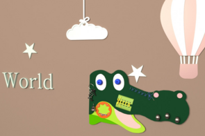 Бизиборд «Голова крокодила» - fgospostavki.ru - Одинцово