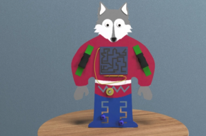 Бизиборд «Серый волчонок» - fgospostavki.ru - Одинцово