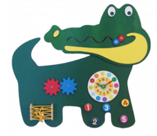 Бизиборд «Зеленый крокодил» - fgospostavki.ru - Одинцово