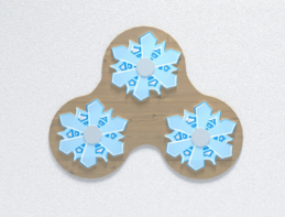 Бизипанель «Снежинка» - fgospostavki.ru - Одинцово