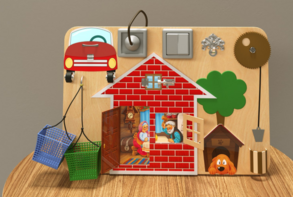 Настенная панель «Загородный домик» - fgospostavki.ru - Одинцово