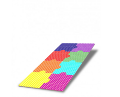 Настенная панель «Разноцветные пазлы» - fgospostavki.ru - Одинцово