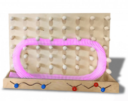 Тактильно-развивающая панель с трубой - fgospostavki.ru - Одинцово