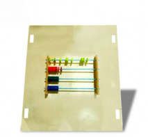 Тактильно-развивающая панель «Цветные счеты» - fgospostavki.ru - Одинцово