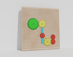 Тактильно–развивающая панель «Механика» - fgospostavki.ru - Одинцово