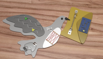 Бизиборд «Почтовый голубь» - fgospostavki.ru - Одинцово