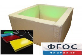 Сухой бассейн интерактивный с клавишами управления (217х217х66 сантиметров) - fgospostavki.ru - Одинцово