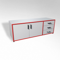 Тумба-пенал горизонтальная ТР ЛДСП  - fgospostavki.ru - Одинцово